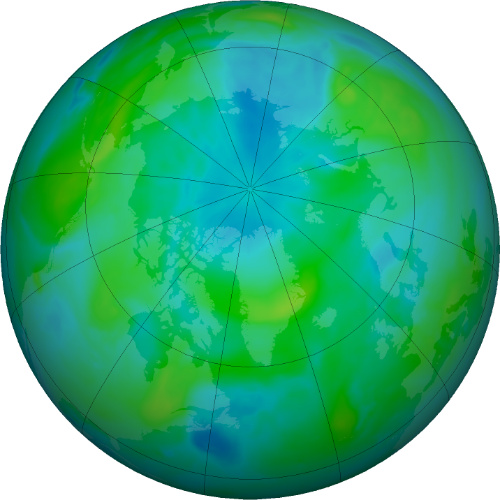 Arctic ozone map for 10 September 2021